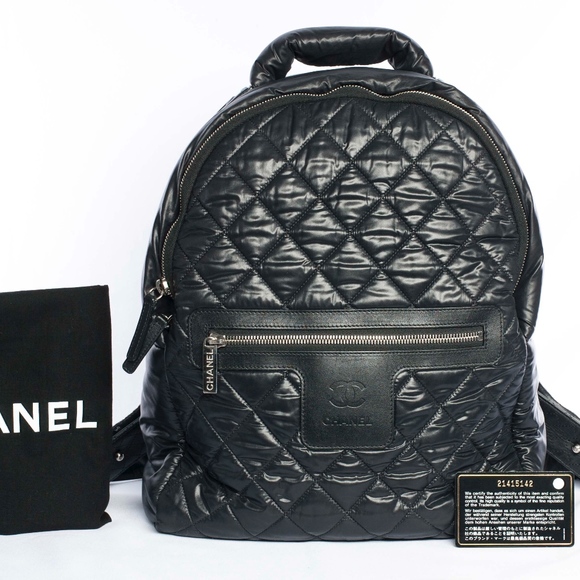 chanel backpack nylon